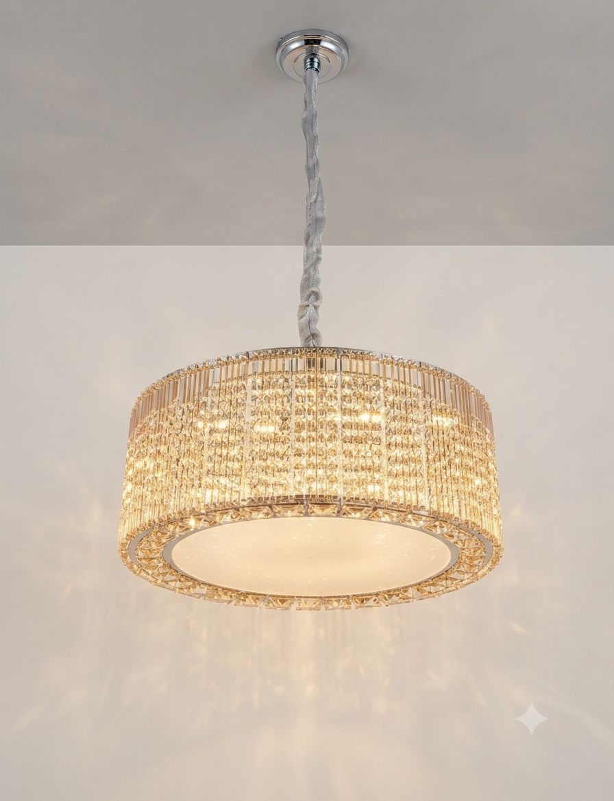 Éclat Drum Pendant Chandelier