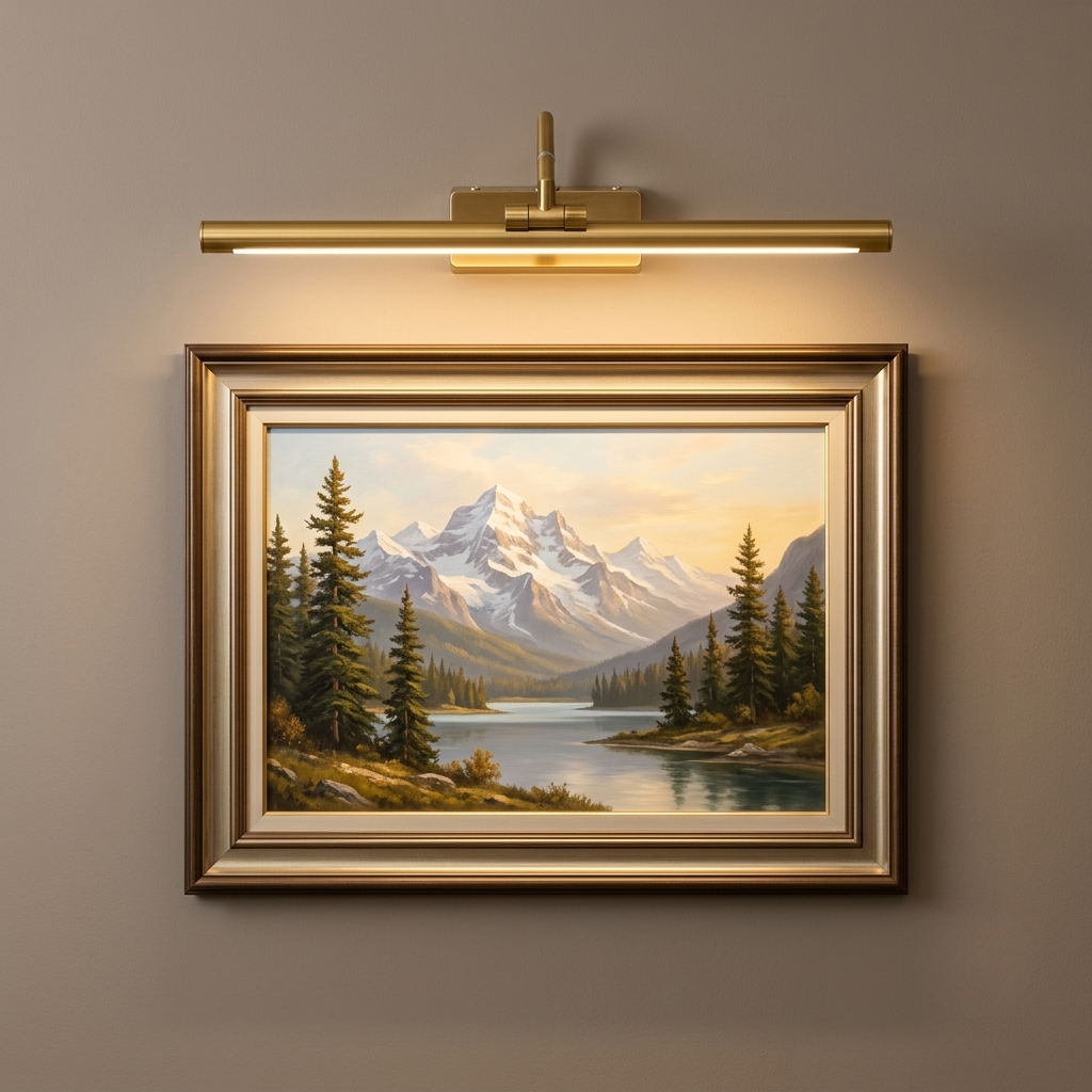 Linear Gold Wall Light