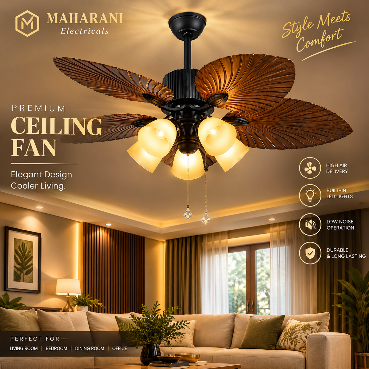 Ceiling Fan with Light