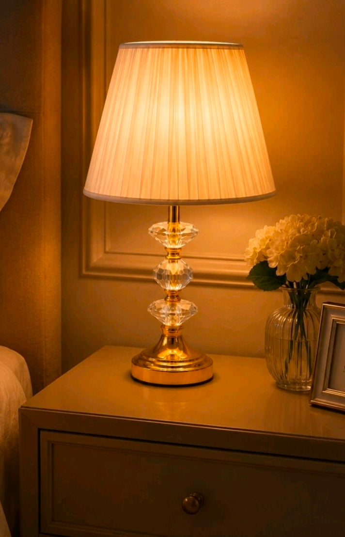 Crystal Elegance Table Lamp