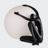 Black Lady Table Lamp