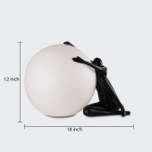 Black Lady Table Lamp