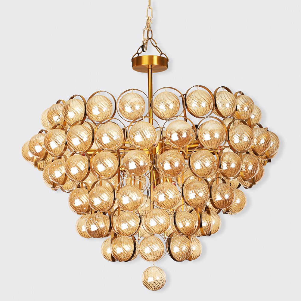 Hanging Globes Chandelier