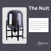 The Nuit Table Lamp | Grey